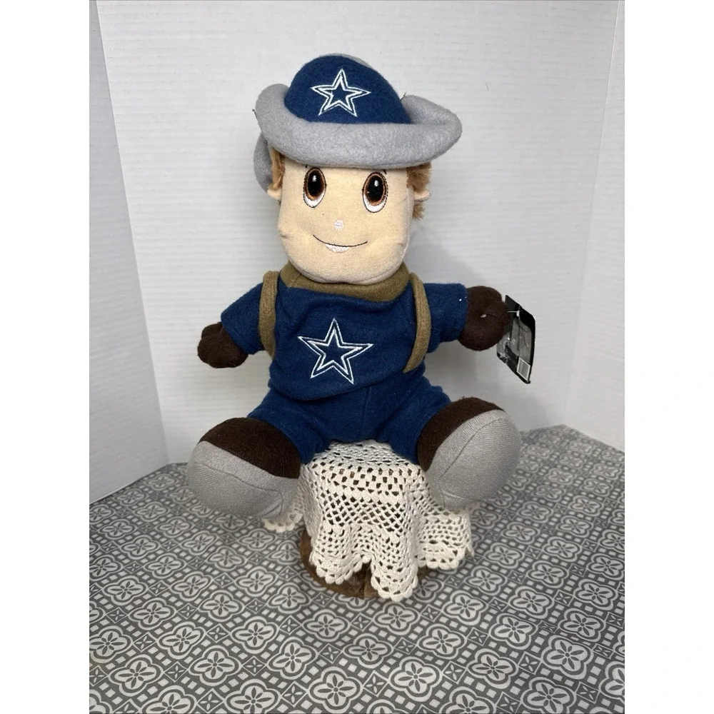NFL Dallas Cowboys Stuffed Souvenir With Tag.